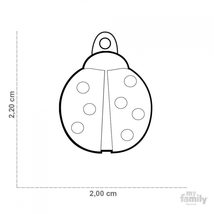 Charms - Small Ladybug