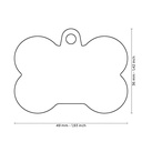 Hushtag - XL Black Bone Orange Rubber