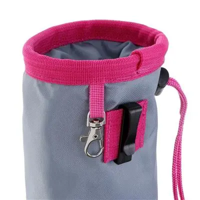 TP02SM - DOOG Treat & Training Pouch Grey_Pink Small(1) Large.400x500.webp