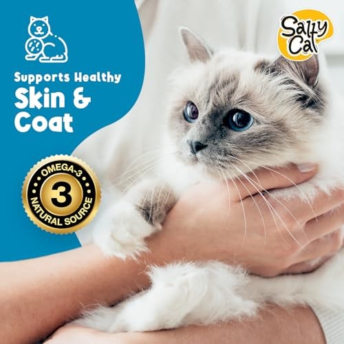 Salty Cat Puree Everyday Treat - Salmon - 4 pack