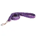 Leopard Purple Dog Leash.webp