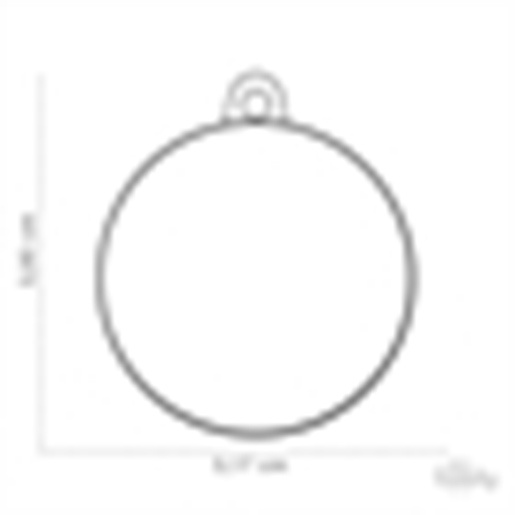 Charms - Big Circle I Love Mom