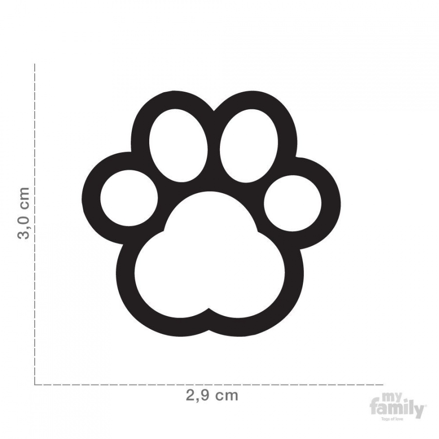 Classic - Big Red Paw