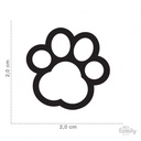 Classic - Small Red Paw