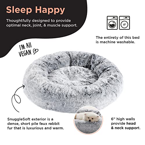 Donut SnuggleSoft Grey 23"