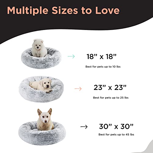 Donut SnuggleSoft Grey 23"