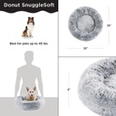 Donut SnuggleSoft Grey 30"