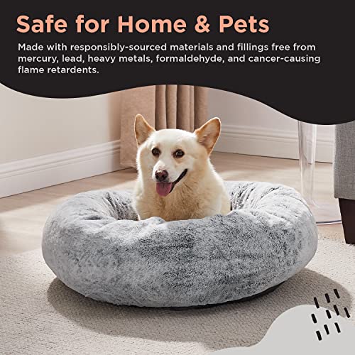 Donut SnuggleSoft Grey 30"