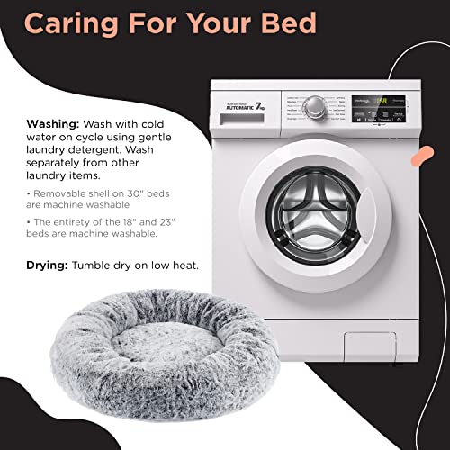 Donut SnuggleSoft Grey 30"