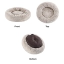 SnuggleSoft Donut Bed Brown 23"