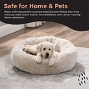 SnuggleSoft Donut Bed Brown 23"