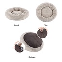 SnuggleSoft Donut Bed Brown 30"