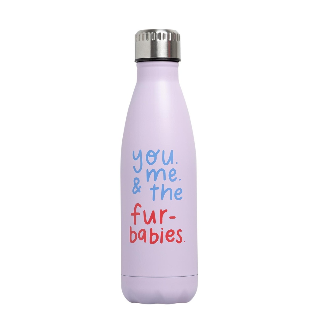You, Me & the Furbabies Water Bottle
