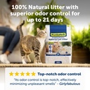 PetSafe ScoopFree Premium Natural Cat Litter Bag  30+ Day Superior Odor Control  8 Lb