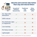 PetSafe ScoopFree Premium Natural Cat Litter Bag  30+ Day Superior Odor Control  8 Lb