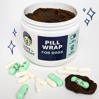 Under the Weather Pet | Pill Wrap for Dogs | Wrap Dog Pills for Effortless Medication Administration | Chicken Flavor