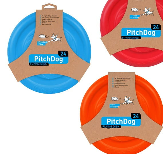 Lightweight and Flexible Flying Disk for Dogs