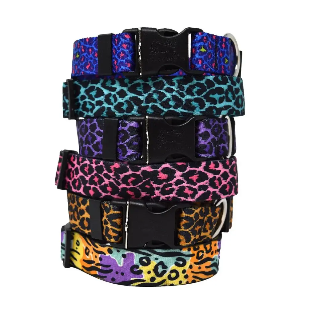 Leopard Print Dog Collar