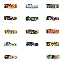 Pop Art Dog Collar