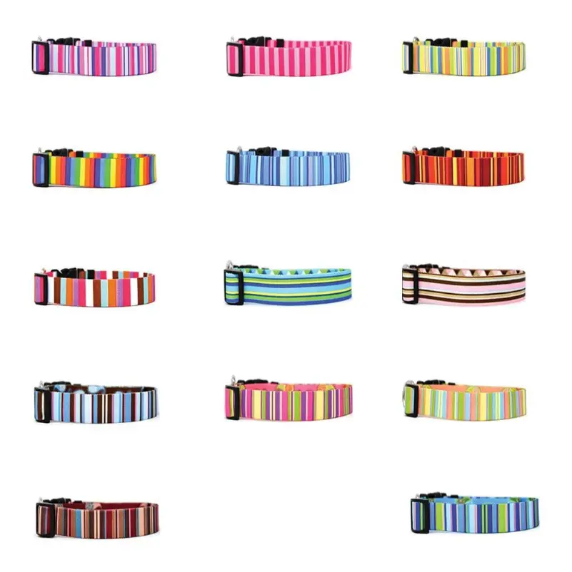 Stripes Dog Collar