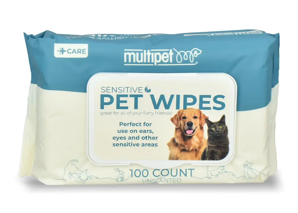 [P-1004] Pet Wipes - Sensitive Skin 100pk
