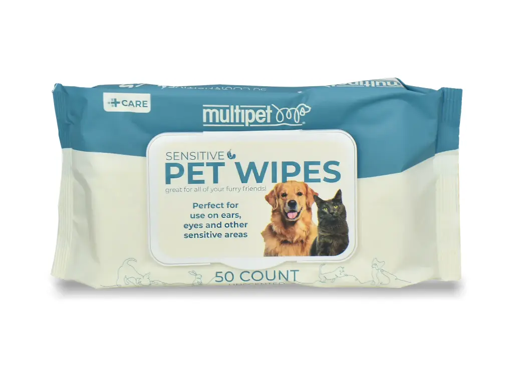 Pet Wipes - Sensitive Skin 50pk