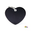 Basic Aluminium - Big Black Heart