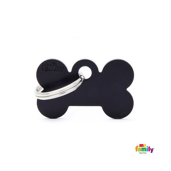 Basic Aluminium - Small Black Bone