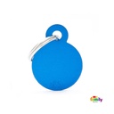 Basic Aluminium - Small Blue Circle