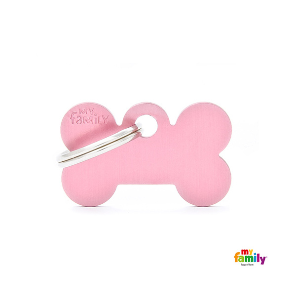 Basic Aluminium - Small Pink Bone