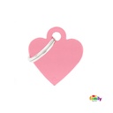 Basic Aluminium - Small Pink Heart