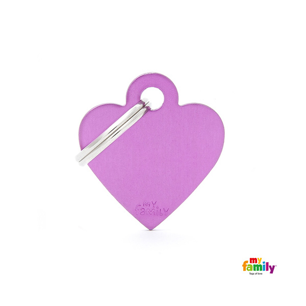 Basic Aluminium - Small Purple Heart
