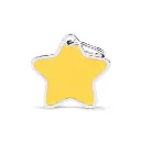 Charms - Large Yellow Star