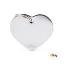 Basic Brass - Big Chrome Heart