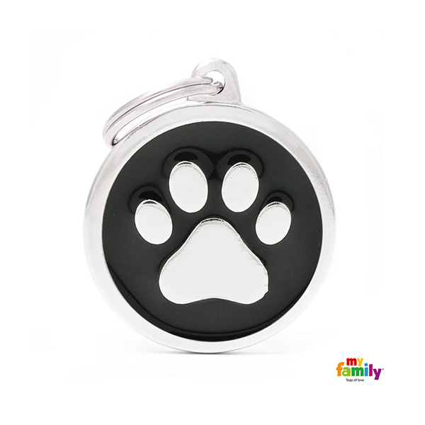Classic - Big Black Circle Paw