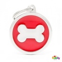 Classic - Big Red Circle Bone