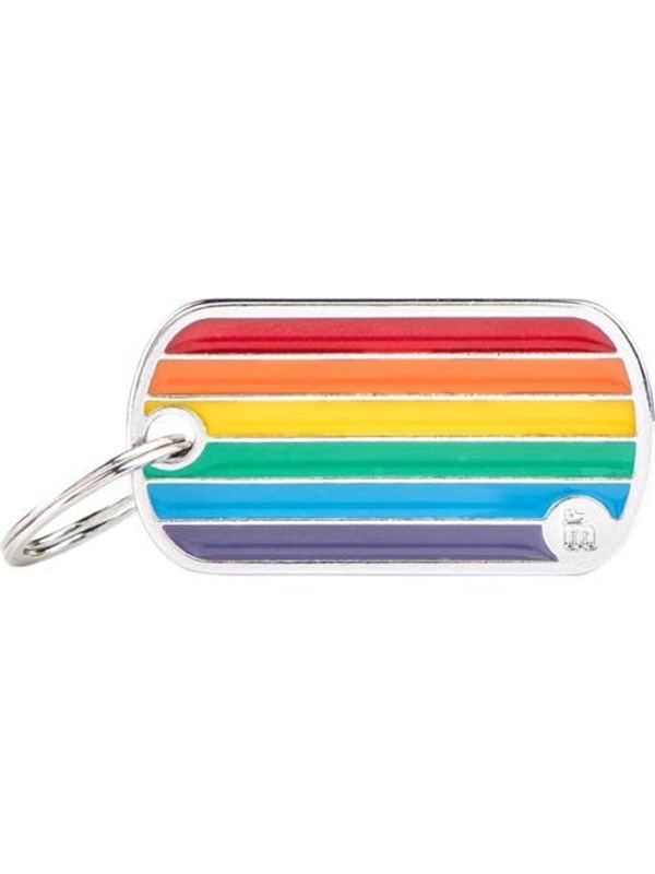 [Tg-1124] Rainbow Tag - Rainbow Flag