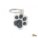 Shine - Small Black Glitter Paw