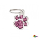 Shine - Small Pink Glitter Paw