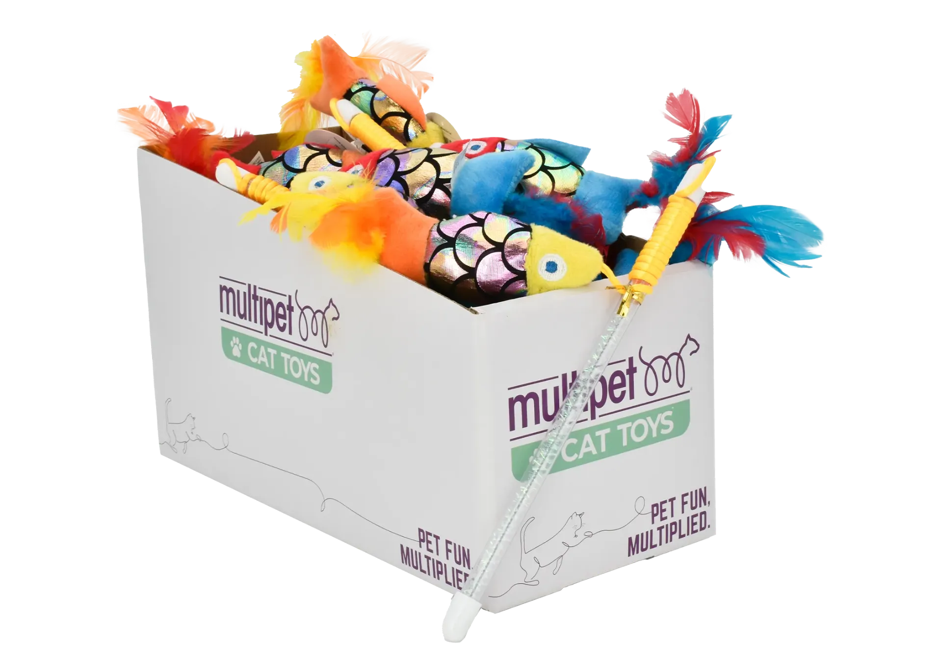 [Ty-1028] Fish Wand for Cats