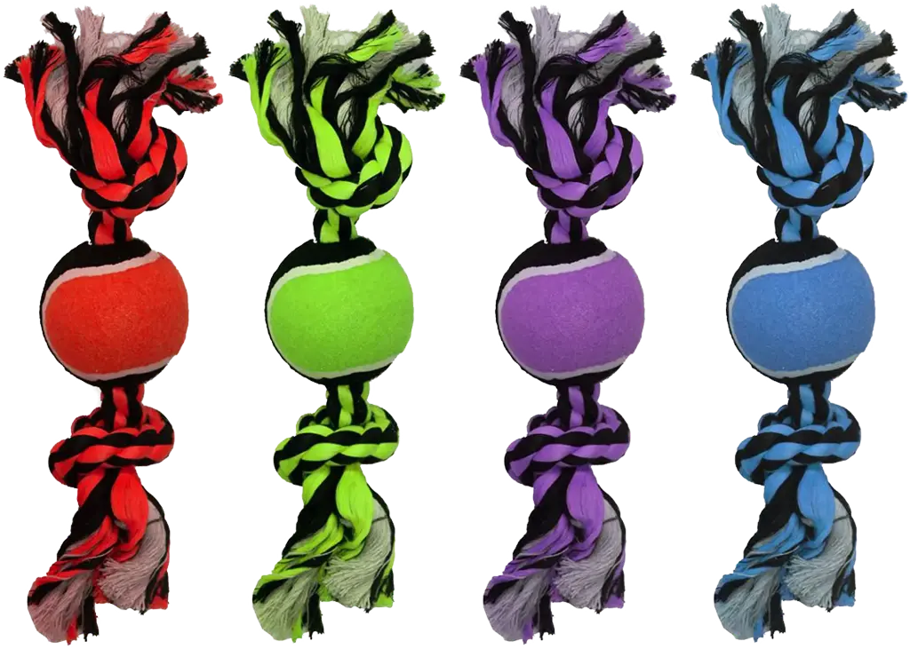 [Ty-1075] Nuts for Knots 2 Knot w/ Tennis Ball