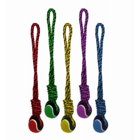 [Ty-1079] Nuts for Knots Rope with Knot and Ball