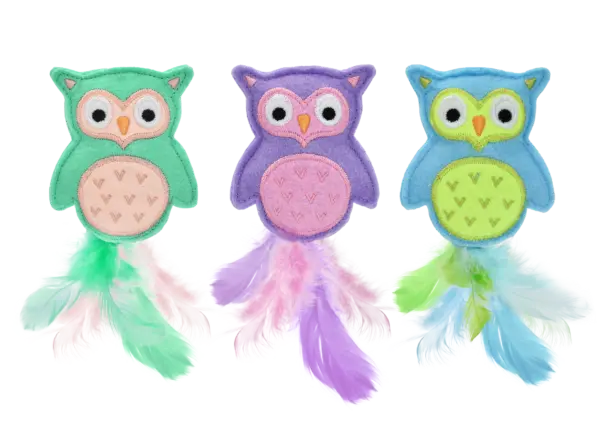 [Ty-1084] Owl Cat Toy