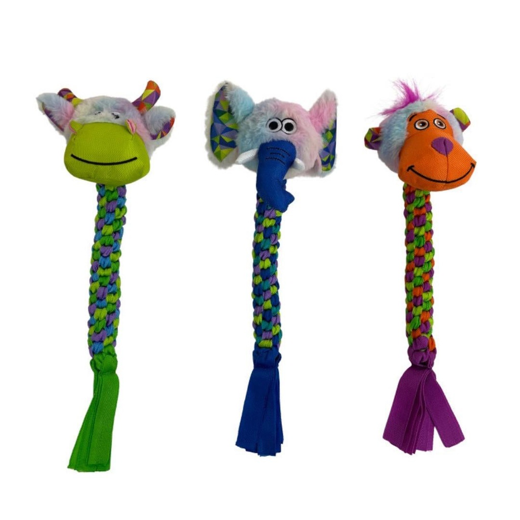 [Ty-1085] Pet Envy Braided Rope Animal