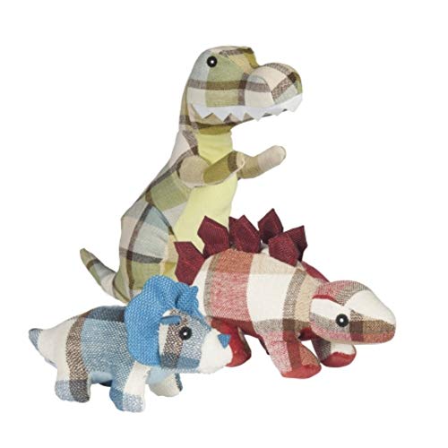 [Ty-1099] Plaidosaurus Dog Toy - Small