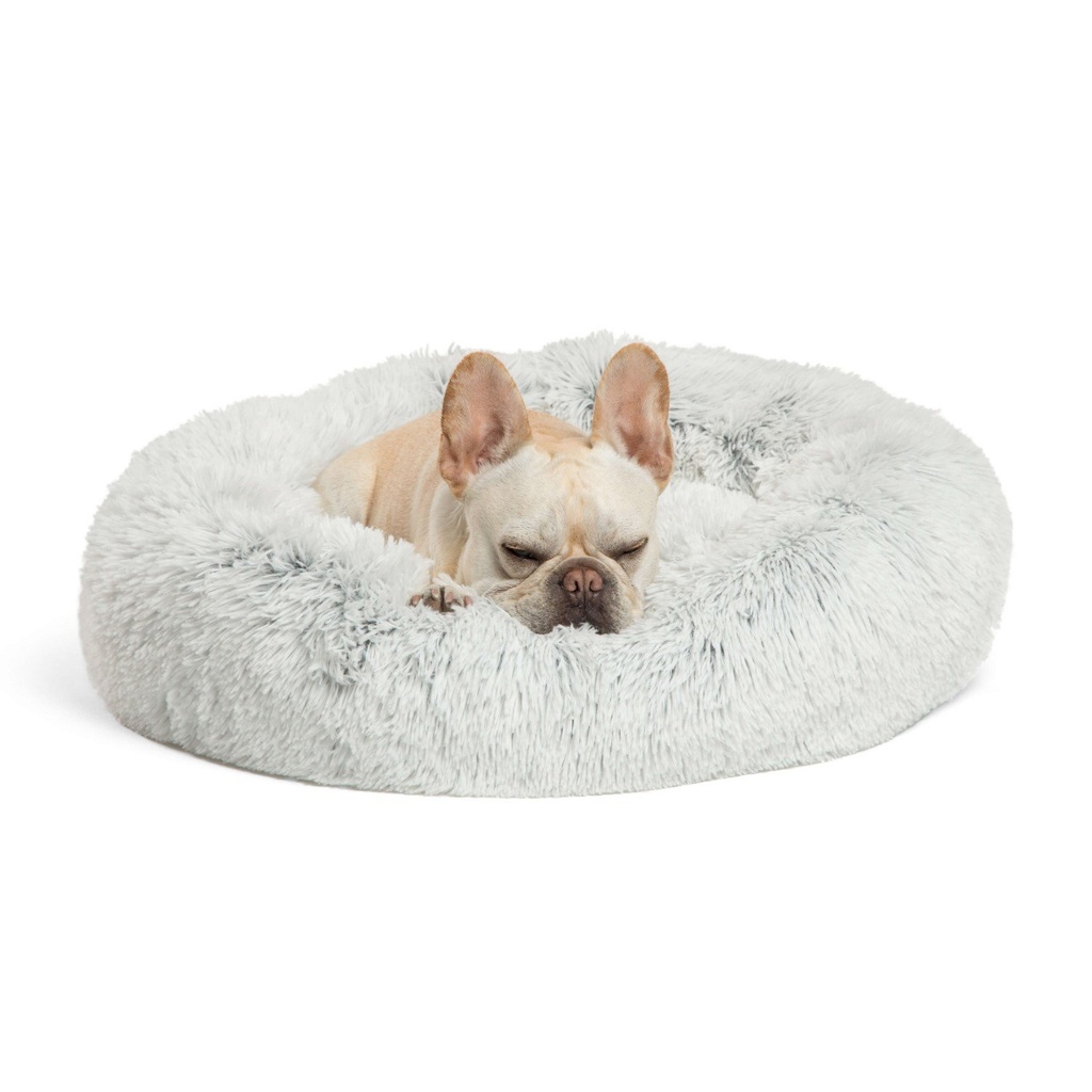 Donut Shag Bed Frost 23"