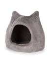 Meow Hut Fur Grey