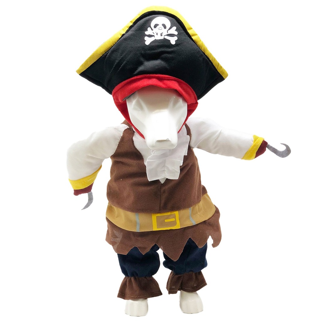 [A-1038] Captain Snuggles Pirate Pet XS
