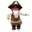 Captain Snuggles Pirate Pet XS