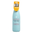 Walking my Dog is my Cardio Water Bottle